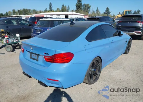 2016 BMW M4 из США, поврежденный, VIN WBS3R9C56GK336869